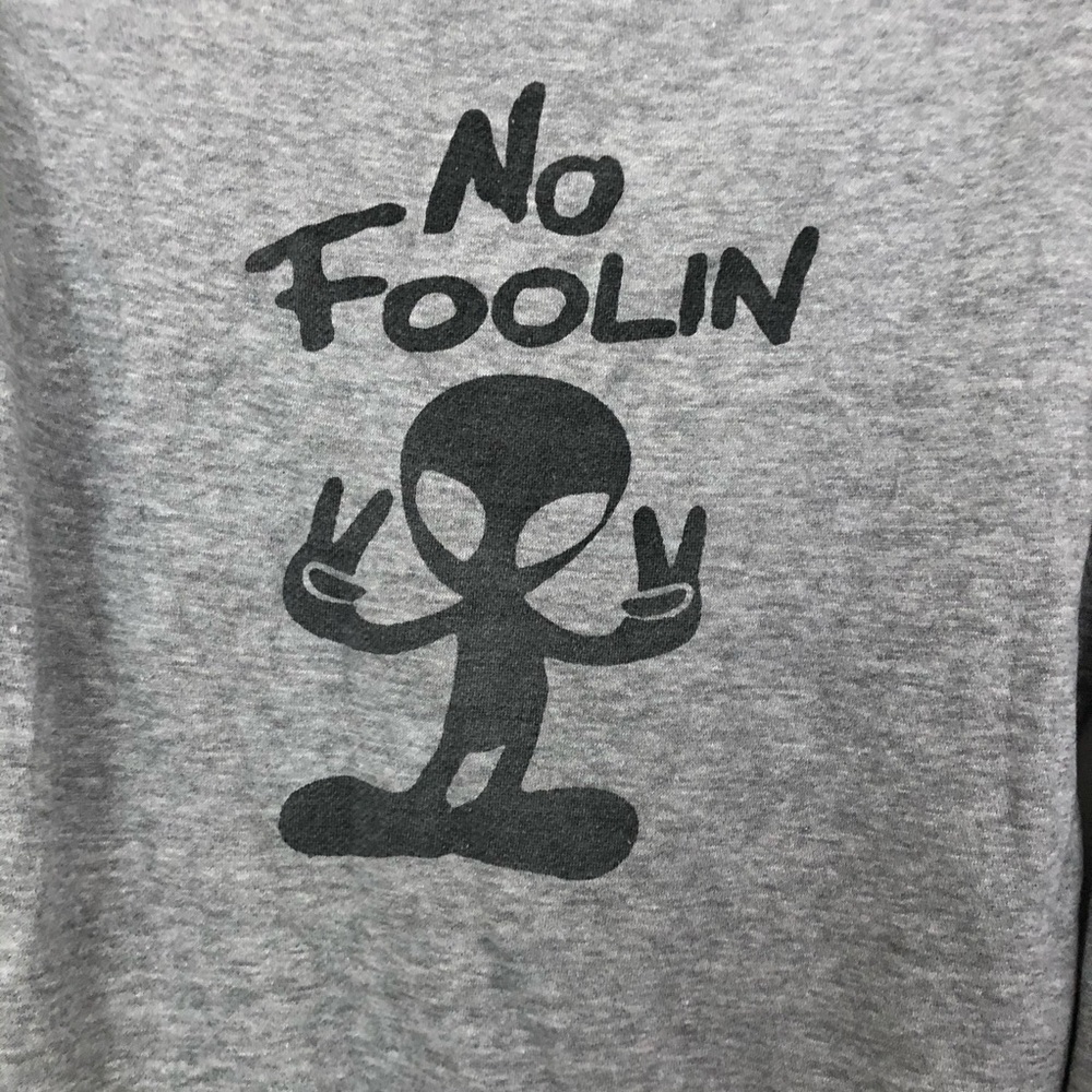 Brandy Melville no foolin sweatshirt. - Picture 5 of 6